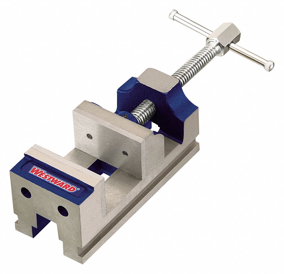 DRILL PRESS MACHINE VISE, STATIONARY, 4 IN