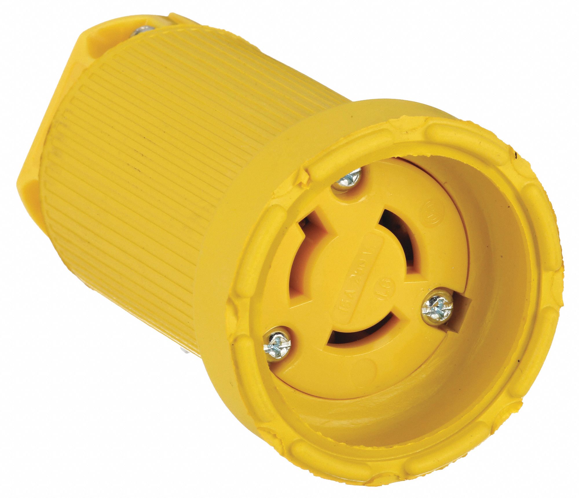 Connector, 250VAC, 15A, L6-15R, 2P, 3W, 1PH