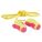 BOUCHONS D'OREILLE, JETABLES, MOUSSE PU/PVC, UNIVERSELS, PROFILÉ-T, 32 DB, FILAIRES, 5 PR