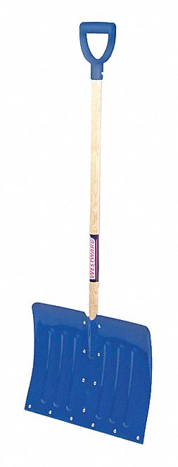 SHOVEL,SNOW,ALUM, D TOP HANDLE