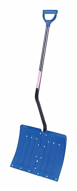 SHOVEL,SNOW,ALUM, D TOP HANDLE