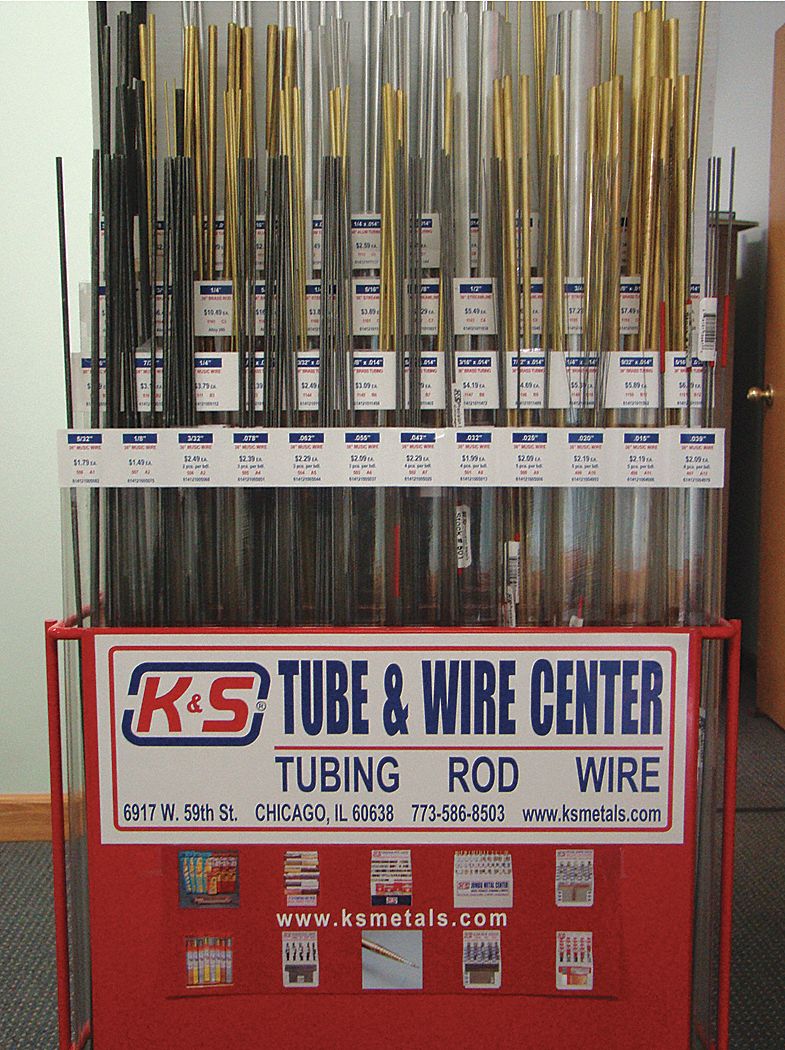 16RU96 - Tube/Wire Assortment Alum/Brass/Steel