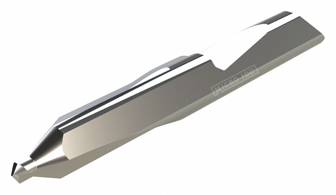 Center Drill: 1/8 in Drill Size, 5/16 in Body Dia., 1/8 in Drill Point Dia., Carbide