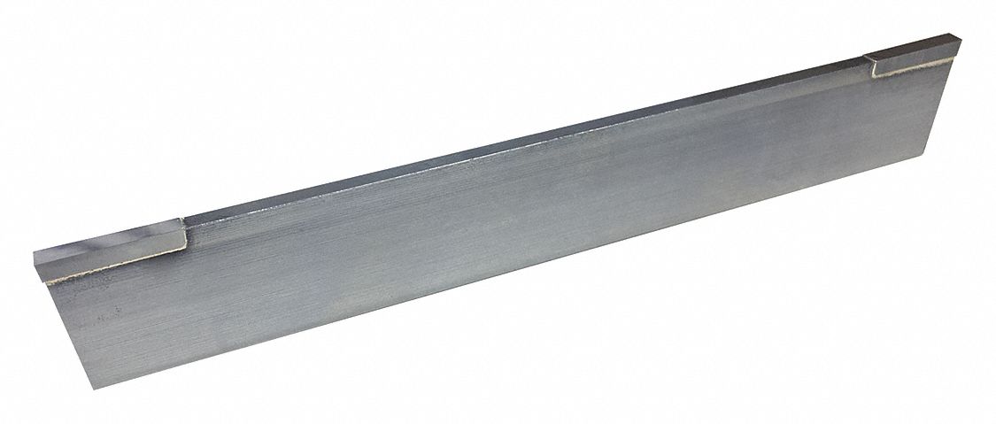 CUT OFF BLADE, 2 CUTTING ENDS, ½ IN OVERALL H, 4½ IN LENGTH, CARBIDE TIPPED