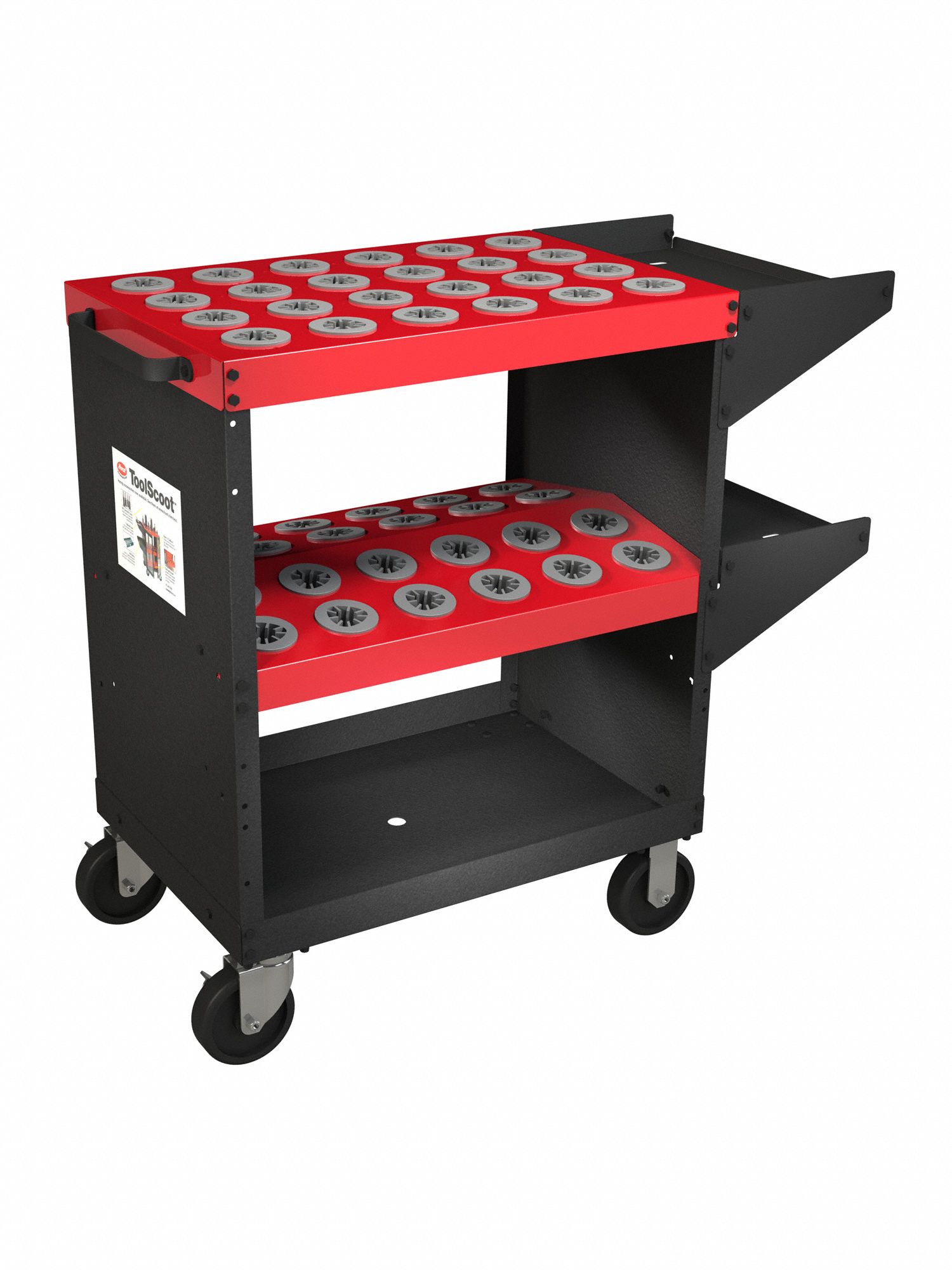 Tool Holder Cart: For CAPTO (C4) Taper, 48 Compartments