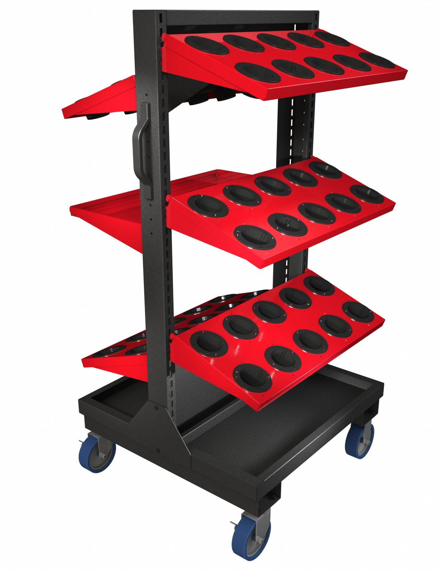 Tool Holder Cart: For NMTB50 Taper, 50 Compartments