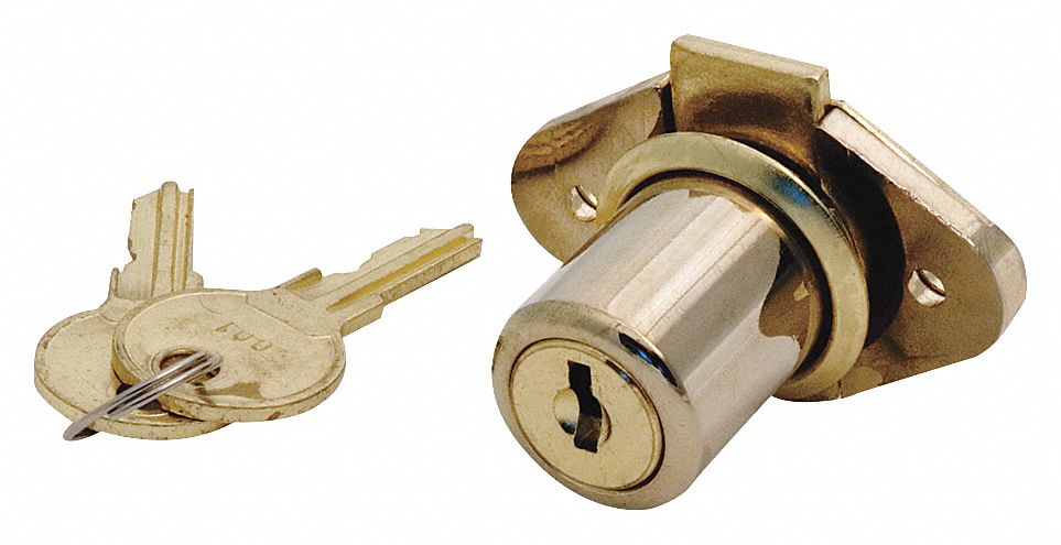 GRAINGER APPROVED STRAIGHT CAM LOCK,KEYED ALIKE - Drawer ...