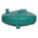 BOUT AIR NON CODE,CREPE,5 GAL,1 HP