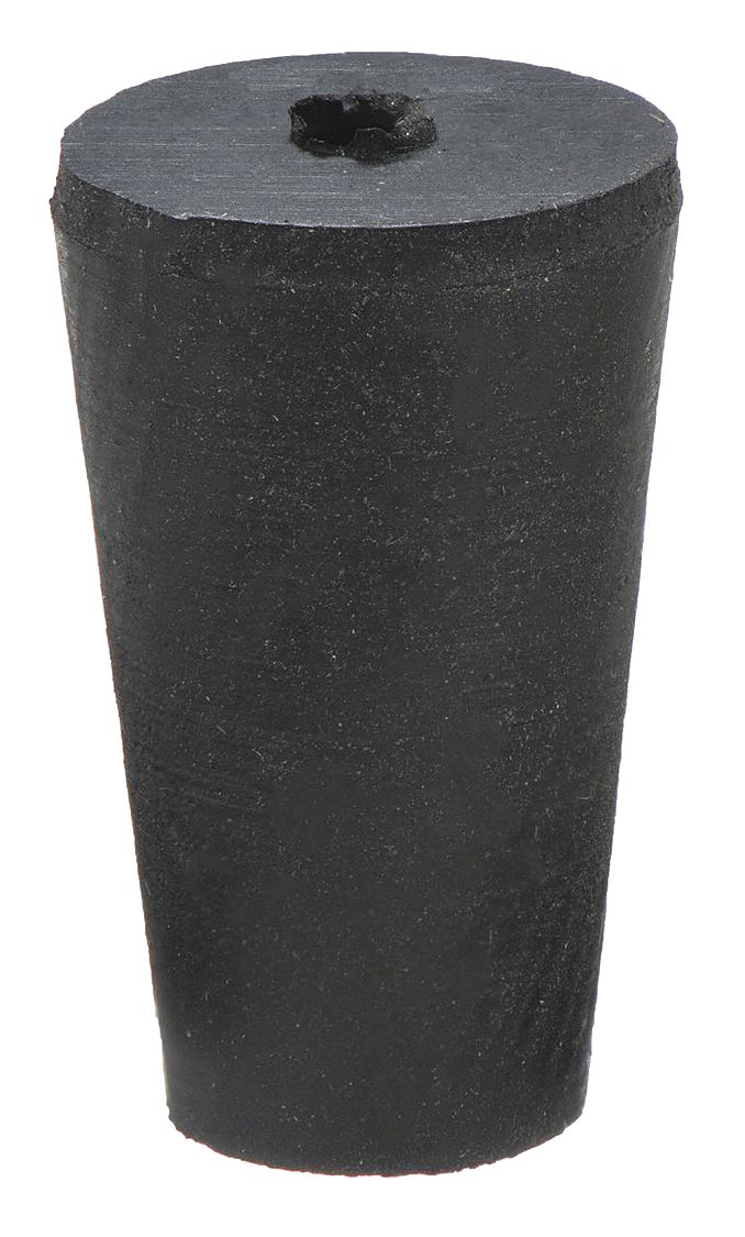 EPDM Rubber, 0 Stopper Size, Stopper 16TW2601H Grainger