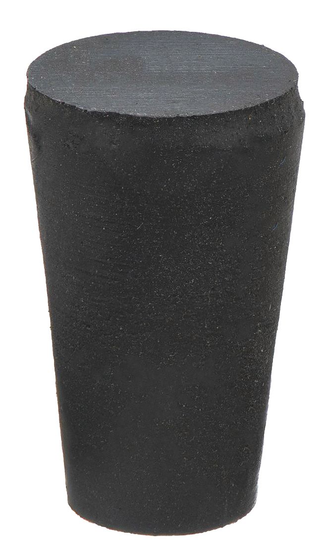 EPDM Rubber, 0 Stopper Size, Stopper 16TW2700004 Grainger