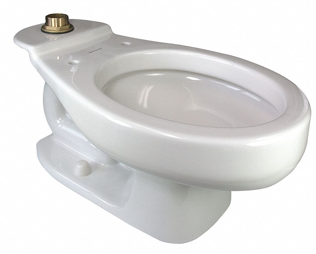 AMERICAN STANDARD Round, Floor, Flush Valve, Child Toilet Bowl, 1.28 to