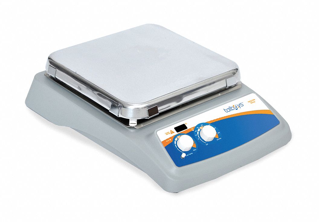 TALBOYS Square, Hot Plate Stirrer, Temp. Range (C) 5° to 400°, Plate