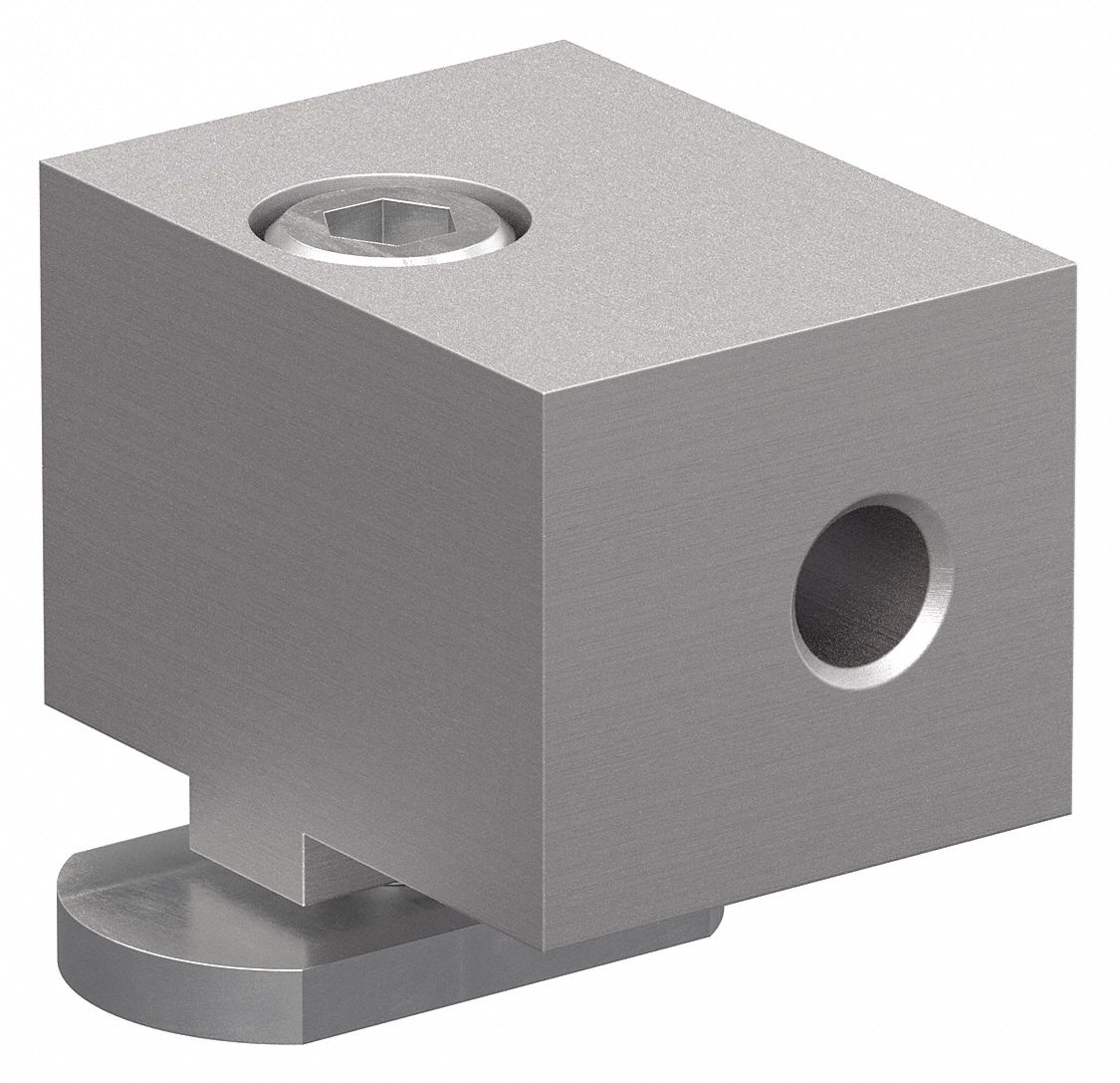 80/20 Panel Mount Block, 40 Series, Width 1 In. 16U341402425 Grainger