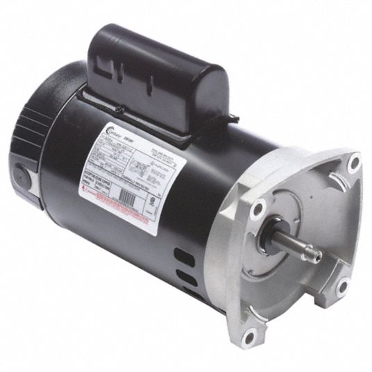 CENTURY Pool and Spa Pump Motor: Face Mounting, 1 1/2 HP, 1.1 Motor ...