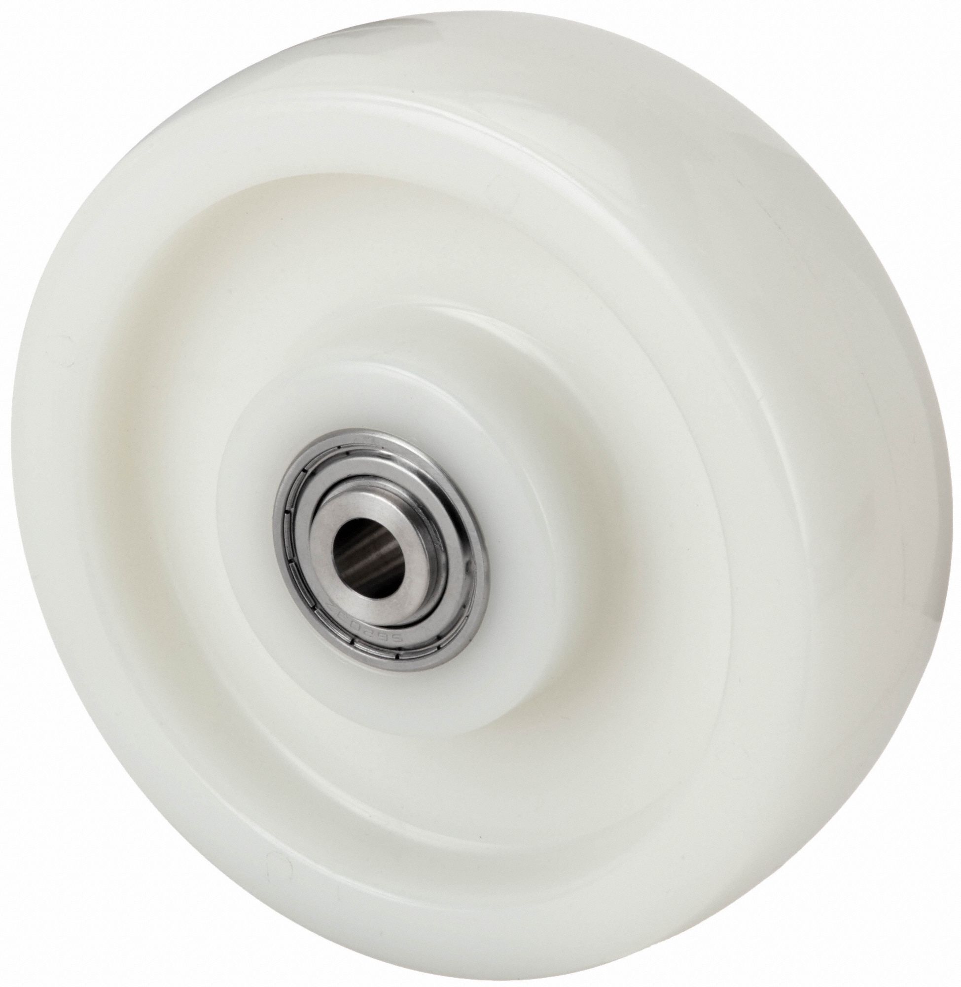 NYLON TREAD WHEEL, 6 IN WHEEL DIAMETER, 2 IN WHEEL W, 720 LB LOAD RATING, HARD
