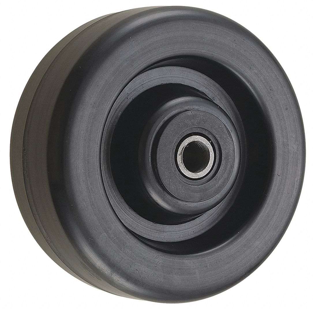 PHENOLIC TREAD WHEEL, 5 IN WHEEL DIAMETER, 2 IN WHEEL W, 1,000 LB LOAD RATING