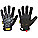 M-PACT MECHANICS GLOVES, L (10), FULL FINGER, SYNTHETIC LEATHER, TPR, BLACK