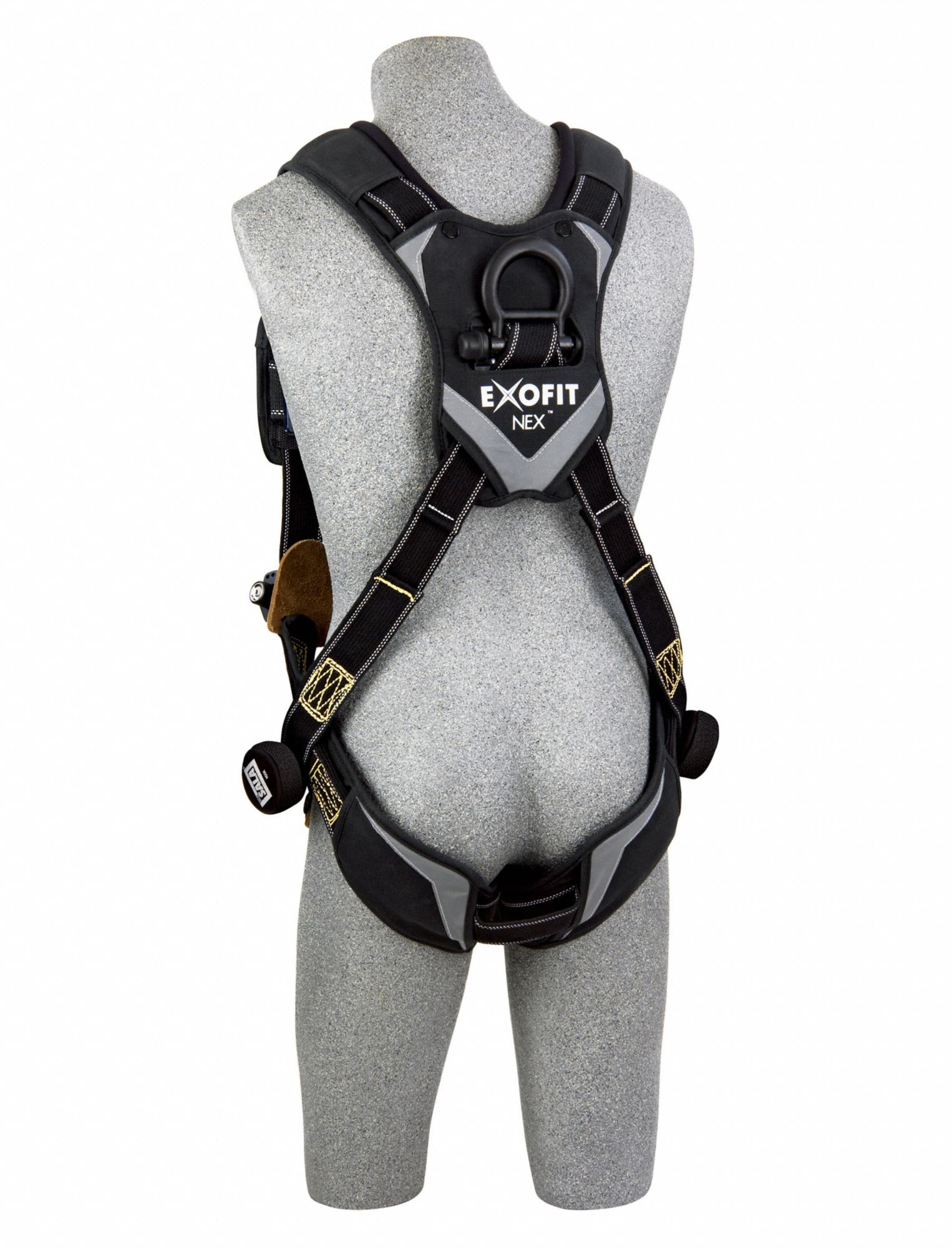 3M DBISALA ArcFlash Rated Full Body Harness, 420 lb, Black L