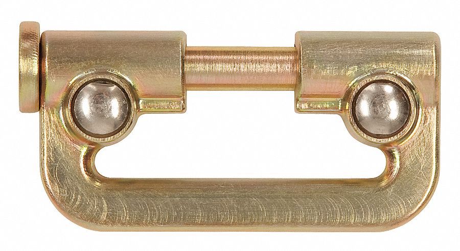 Connector,Gold,Zinc Plated Steel