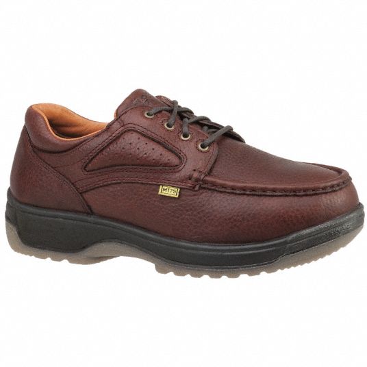 FLORSHEIM Oxford Shoe, 12, EEE, Men's, Brown, Composite Toe Type, 1 PR ...
