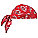 6710CT TRIANGLE HAT, RED, UNIVERSAL, 9½ X 7 IN, COTTON, PVA, EVAPORATIVE, UP TO 4 HR