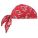 6710CT TRIANGLE HAT, RED, UNIVERSAL, 9½ X 7 IN, COTTON, PVA, EVAPORATIVE, UP TO 4 HR