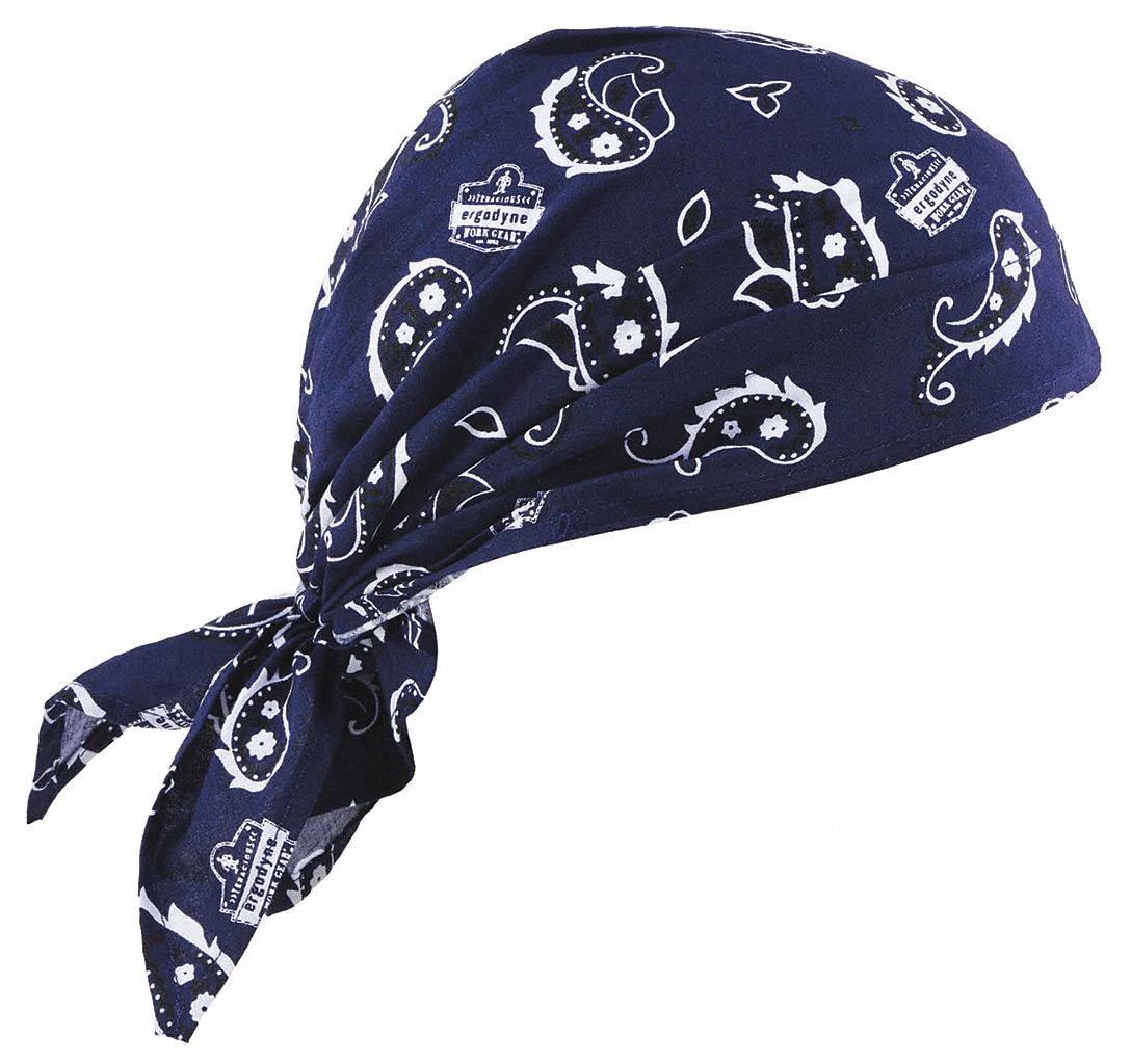 6710CT TRIANGLE HAT, NAVY, UNIVERSAL, 9½ X 7 IN, COTTON, PVA, EVAPORATIVE, UP TO 4 HR