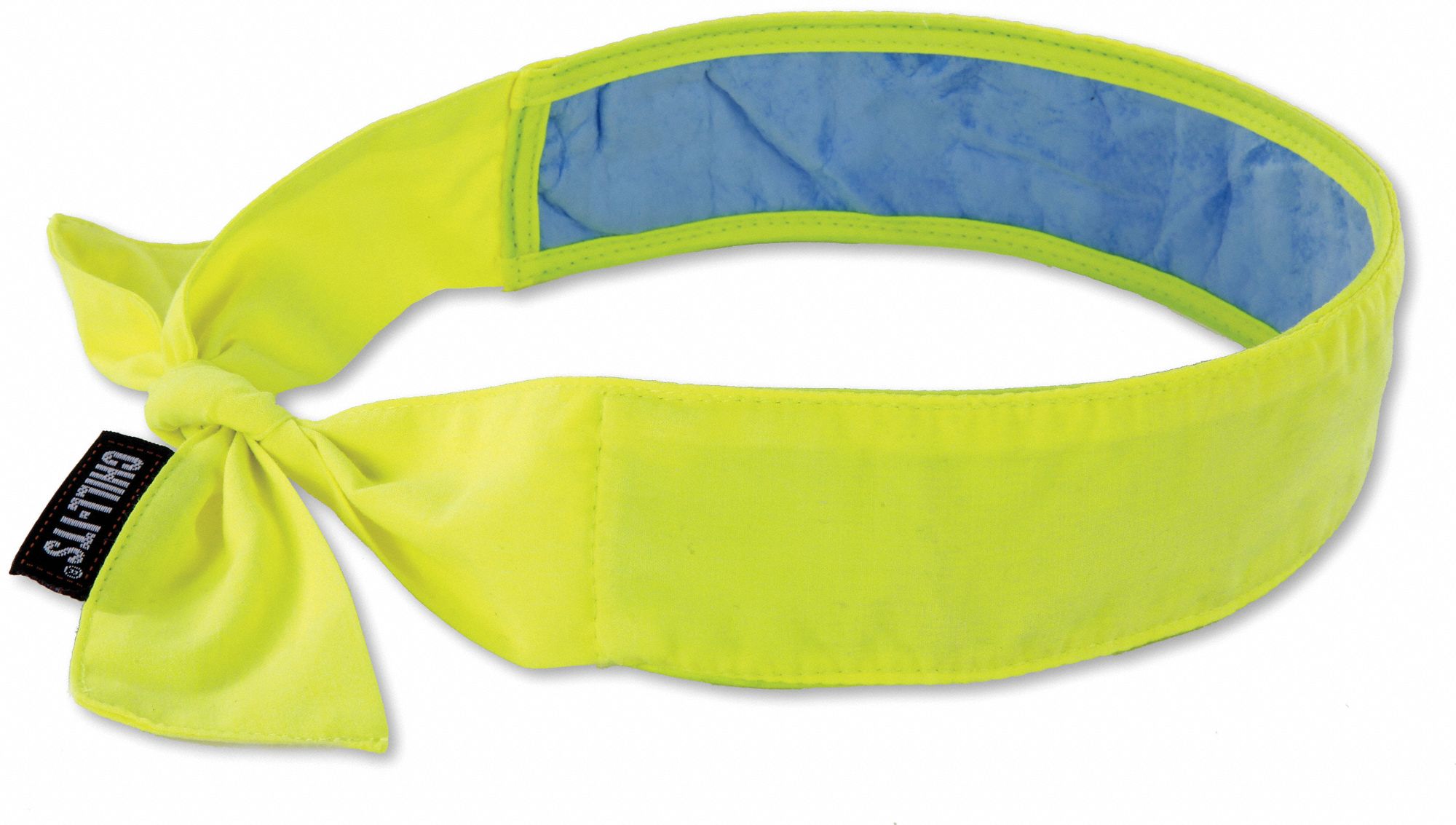 6705CT BANDANA, GREEN, UNIVERSAL, 35½ X 2 IN, COTTON, PVA, EVAPORATIVE, UP TO 4 HR