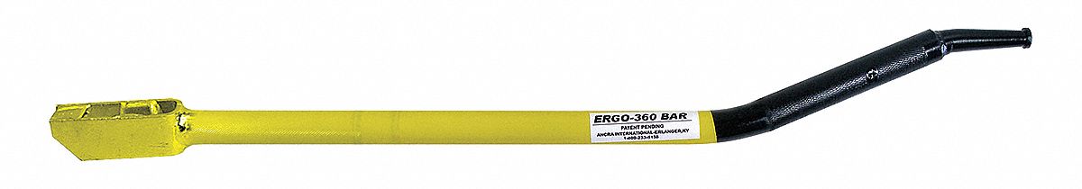 Box End Combination Winch Bar: 38 5/8 in Lg