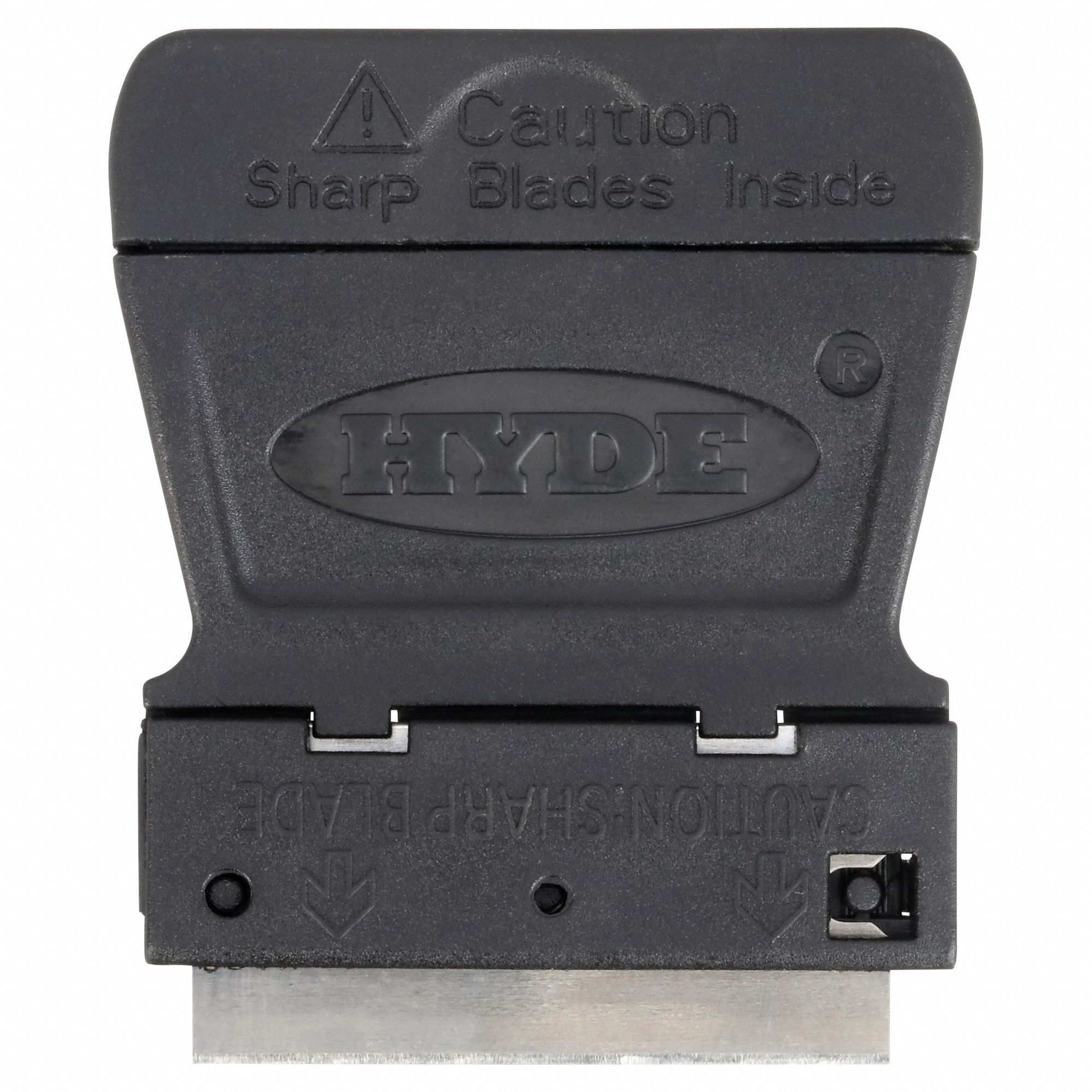 SCRAPER, PLASTIC BLADE, POLYPROPYLENE HANDLE, FLEX, STRAIGHT BLADE