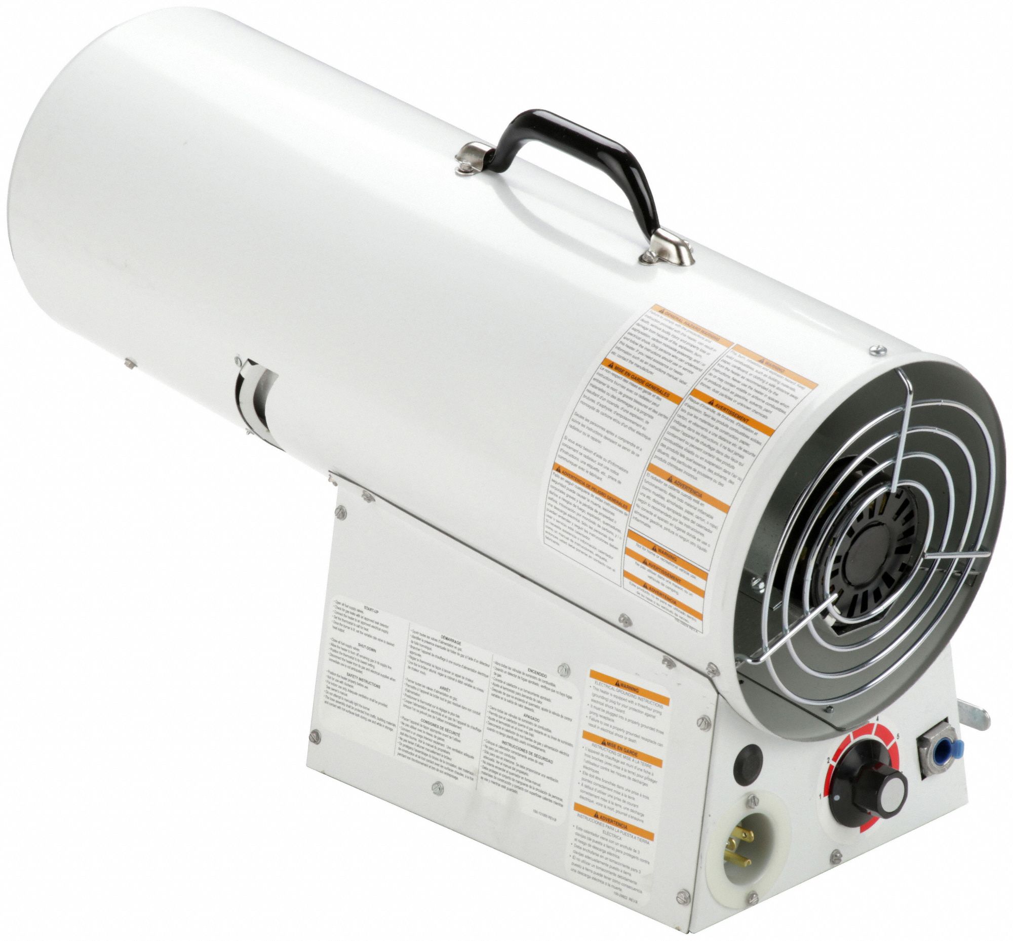 L.B. WHITE Portable Gas Torpedo Heater 155,000 BtuH Heating Capacity