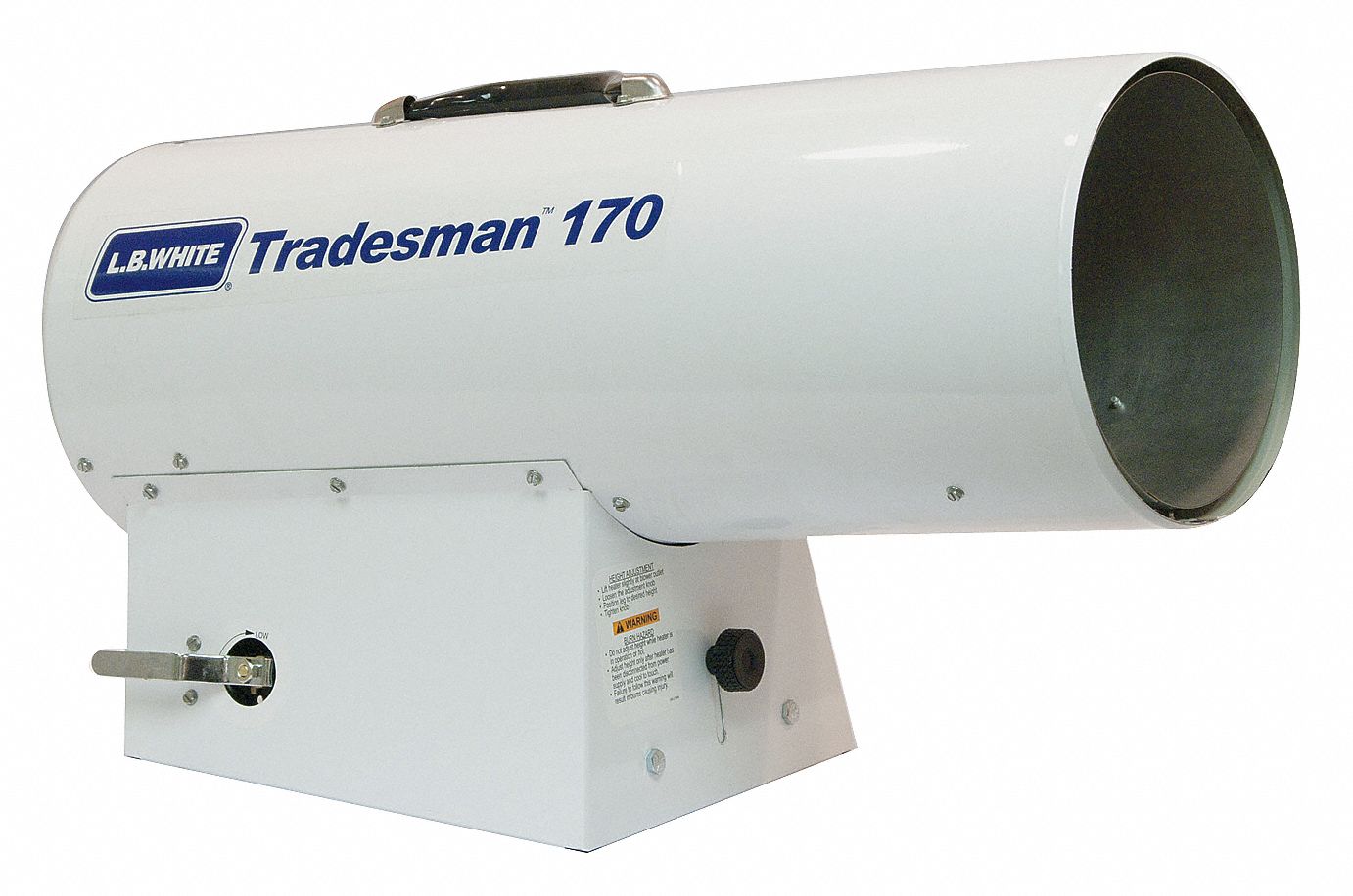 L.B. WHITE Portable Gas Torpedo Heater 155,000 BtuH Heating Capacity