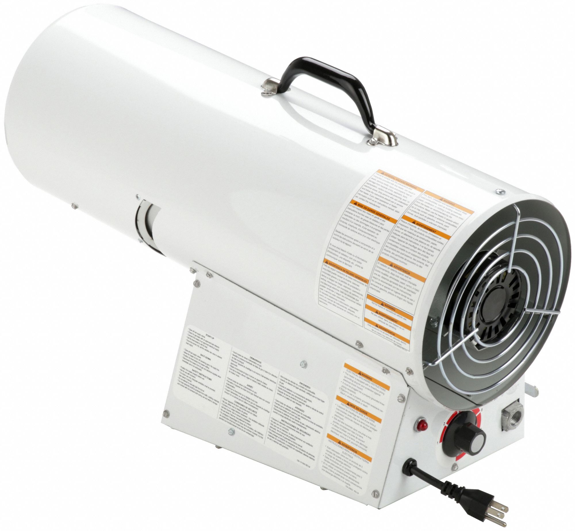 L.B. WHITE Portable Gas Torpedo Heater 170,000 BtuH Heating Capacity
