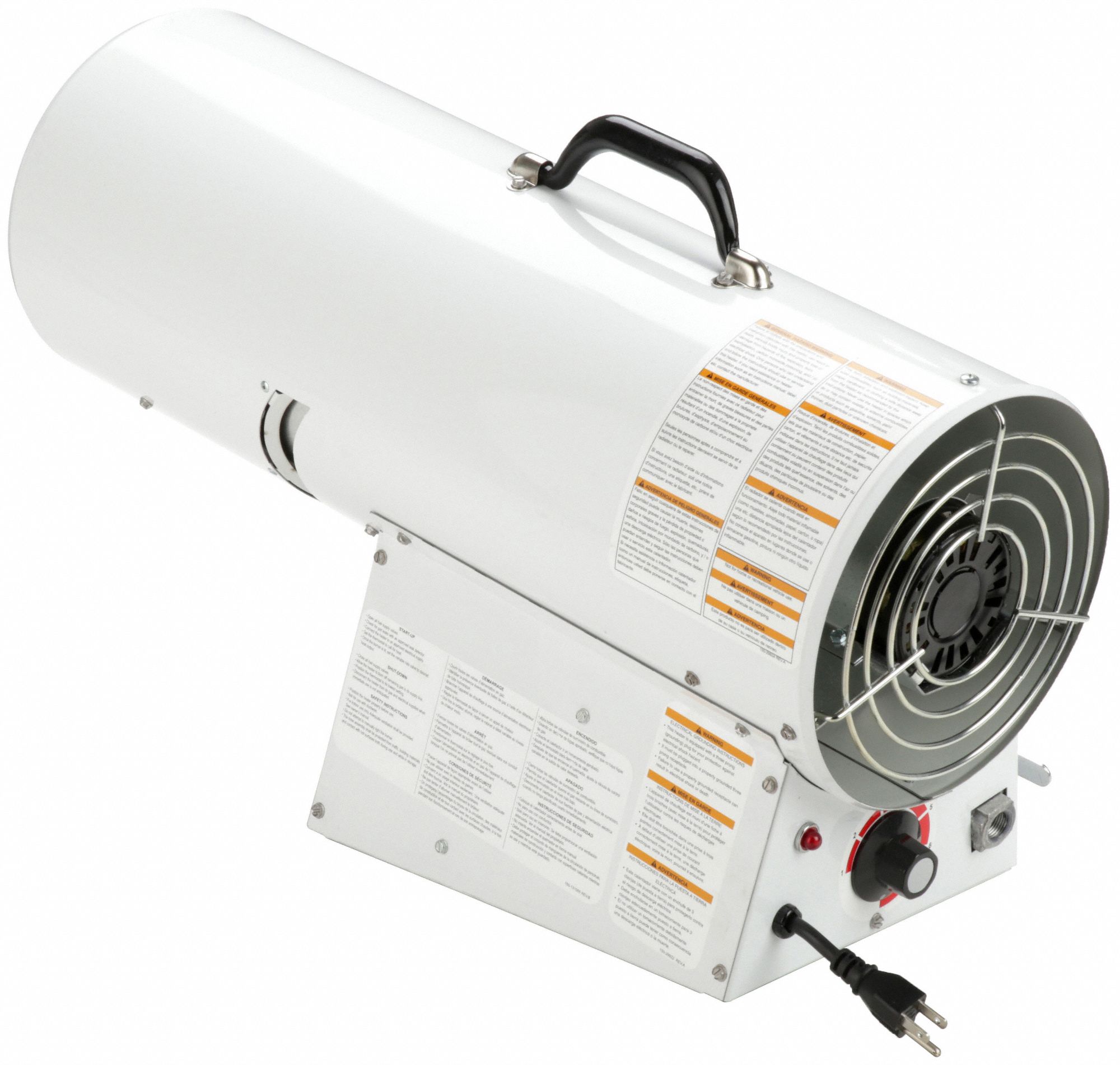 L.B. WHITE Portable Gas Torpedo Heater 155,000 BtuH Heating Capacity