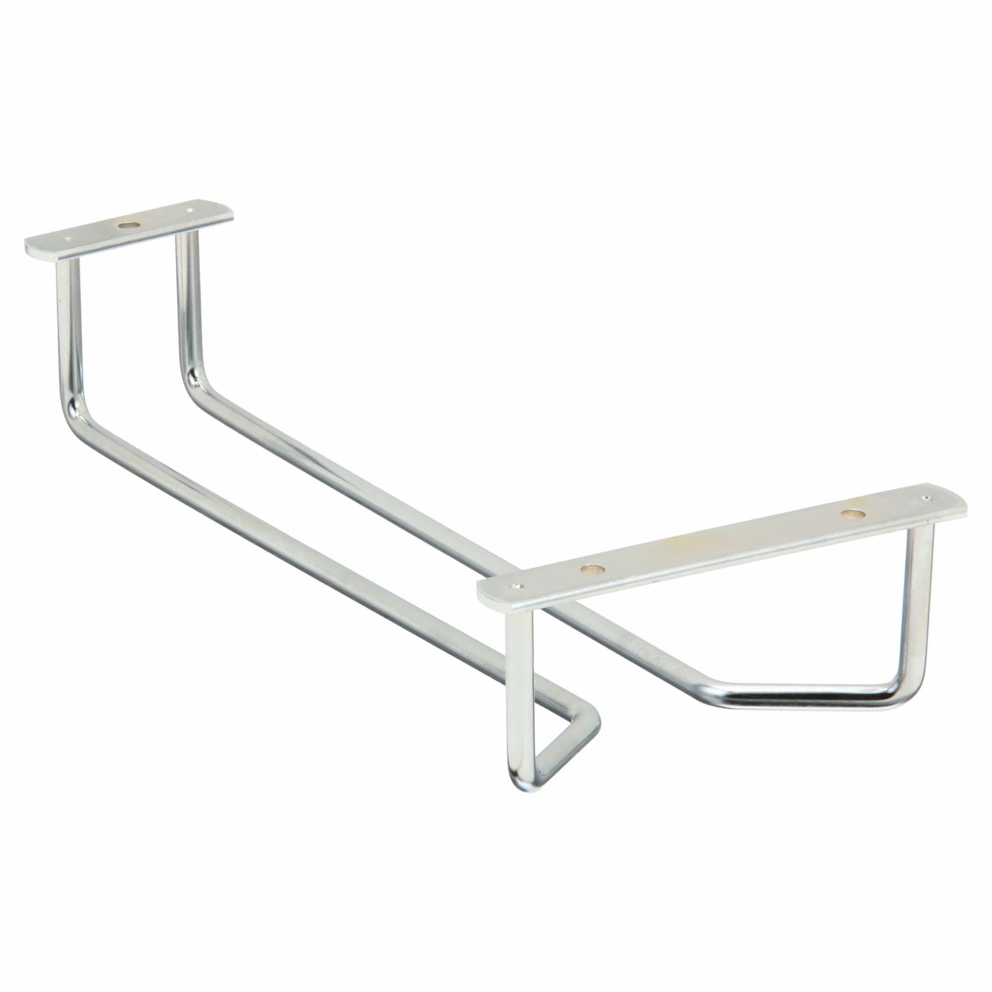 Hanging Glass Rack Chrome