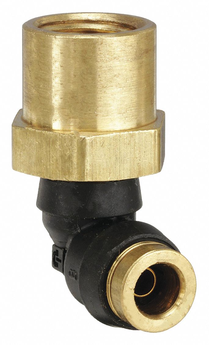 90 Female Elbow,  1/8 In., PK10