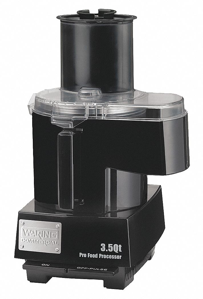 Waring Commercial 6 Qt. Batch Bowl and Continuous-Feed Food Processor