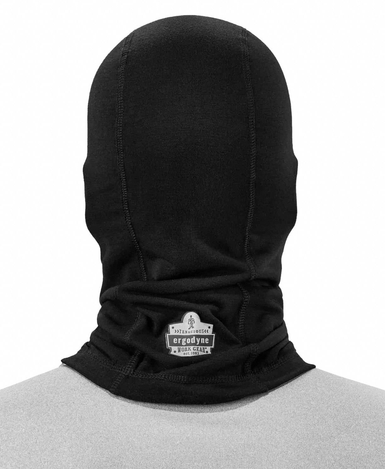 N-ferno By Ergodyne Balaclava: Balaclava, Black, Universal, Balaclava 