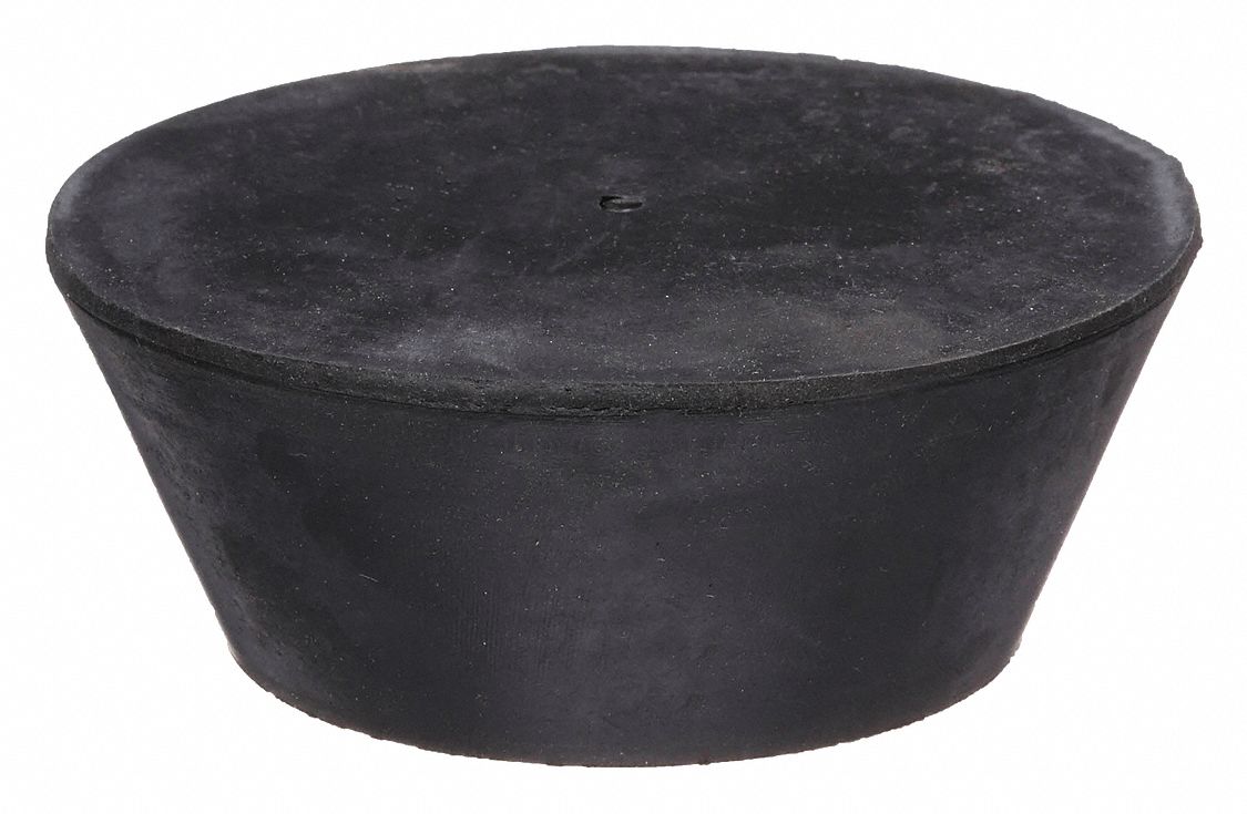 Stopper: SBR Rubber, 16 Stopper Size, 50 mm Neck Size, 90 mm Bottom Dia, 127 mm Top Dia, Stopper