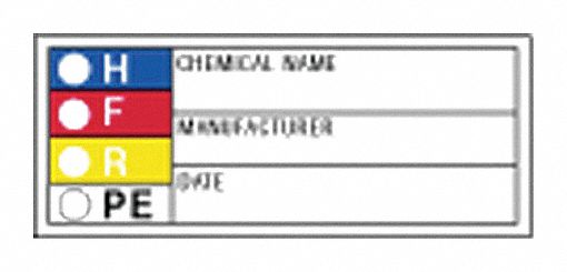 HMIG LABEL,1 IN. H,3 IN. W,PK 720