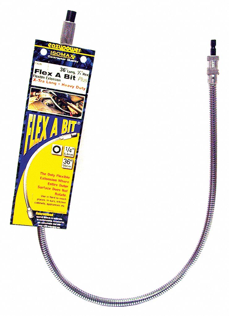 EAZYPOWER FLEXIBLE EXTENSION,1/4 DR,36 IN L,M - 10710 - WWG9AT49