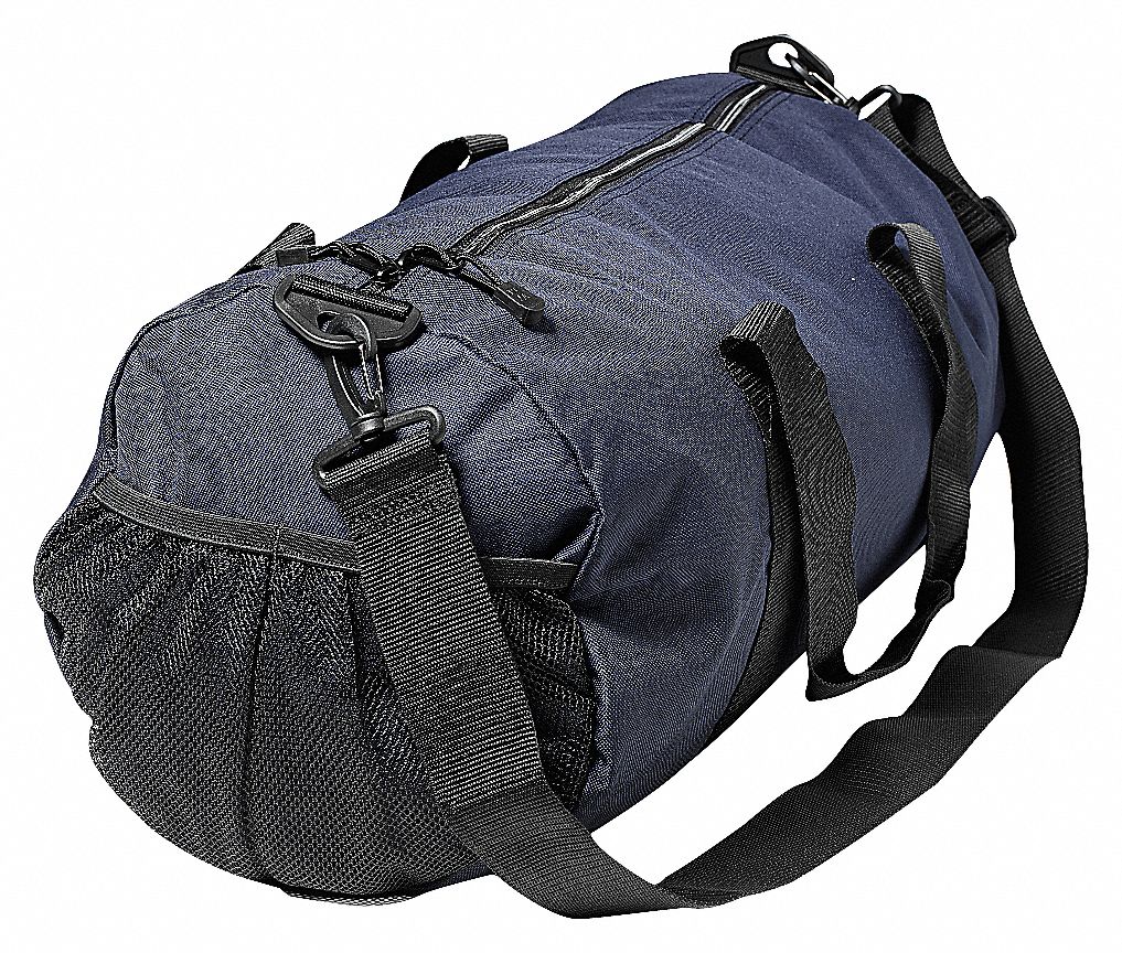 DUFFEL BAG,ROUND,BLUE