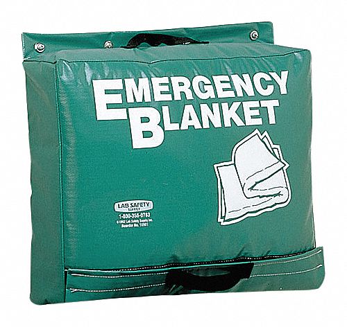 EMERGENCY BLANKET,70 X 82 IN,WOOL B