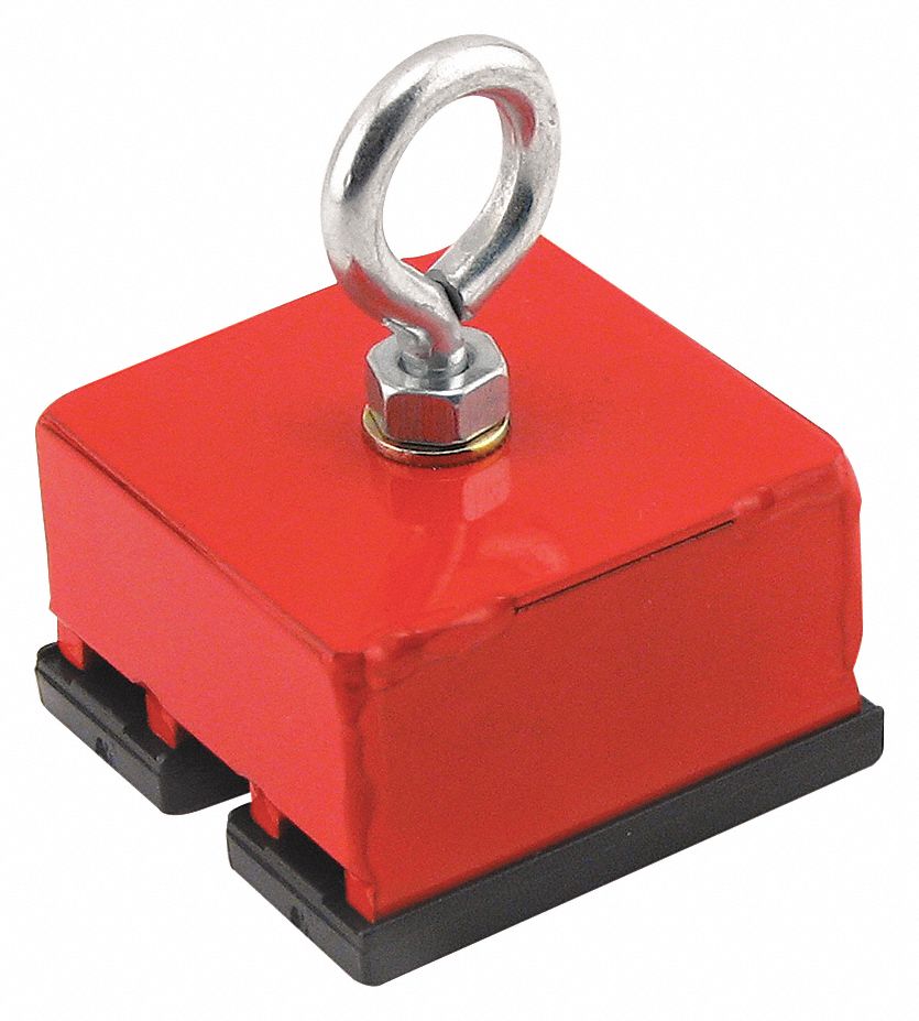 RETRIEVING MAGNET,100 LB,2LX2WX1-3/