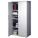 STORAGE CABINET,HDPE,PLATINUM,72 IN