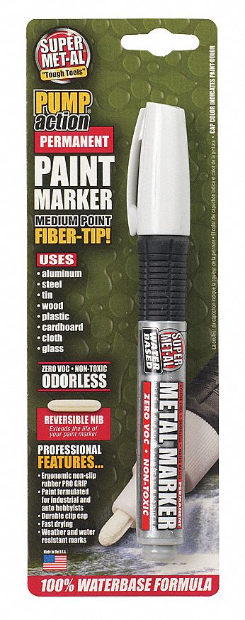 Action Markers SUPER MET-AL,NEON ORANGE FINE METAL TIP PAINT