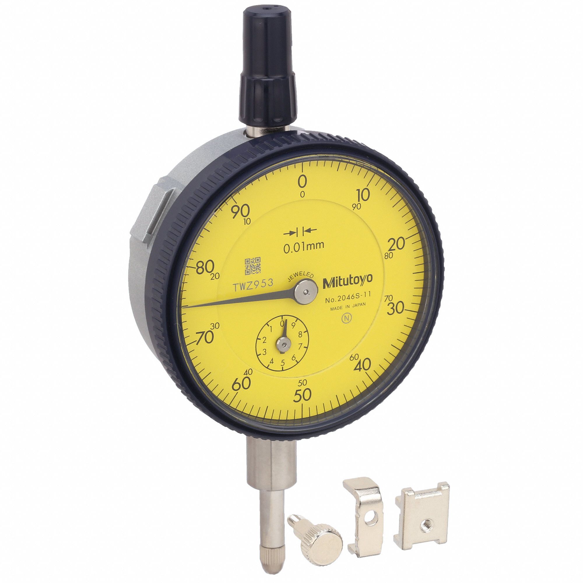 0-10MM Precision Outer Measuring Metric Test Dial Gauge Indicator DTI C #16Y 