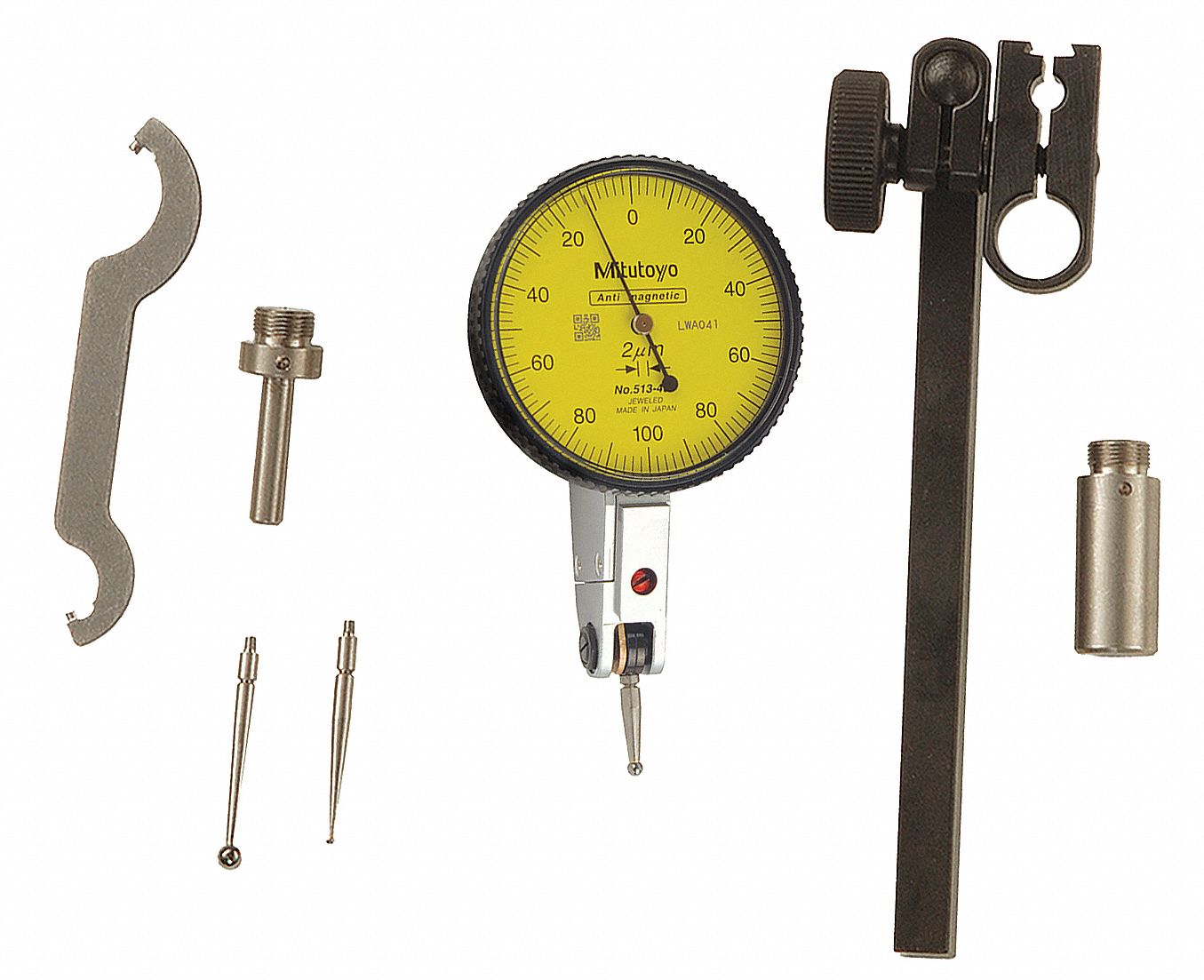 MITUTOYO Item Horizontal Dial Test Indicator, Test Indicator Style