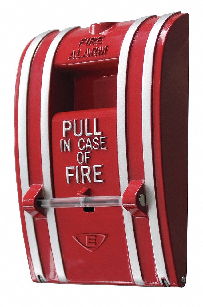 EDWARDS SIGNALING Fire Alarm Pull Station, Single Action - 16X261|270A ...