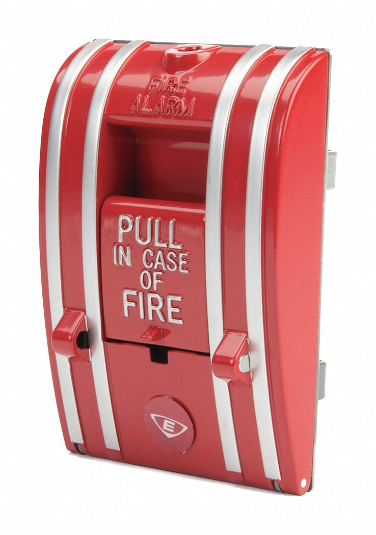 Fire Alarm Pull Station,Single Action Grainger